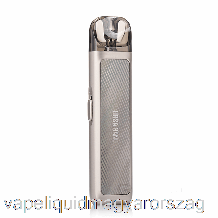 Elveszett Vape Ursa Nano Pod Kit Twill Ezüst Vape Folyadék